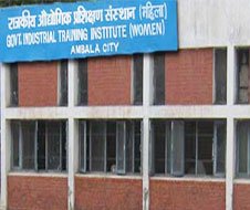 Govt. Industrial Training Institute woman Ambala