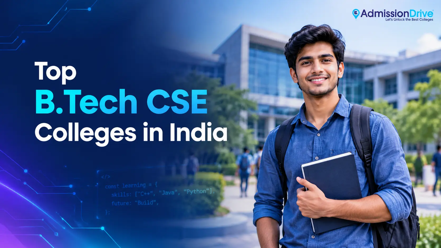 Top B.Tech CSE Colleges in India 2027 – Rankings, Fees & Placement Records