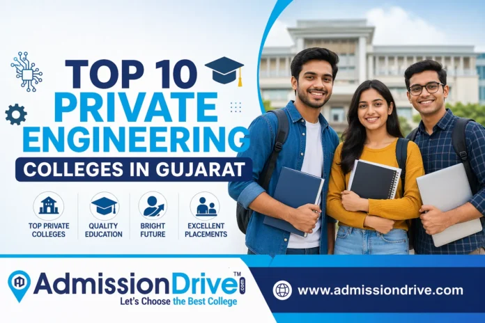top 10 private engineering colleges in gujarat