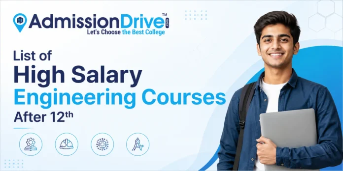 List of High Salary Engineering Courses After 12th in 2026