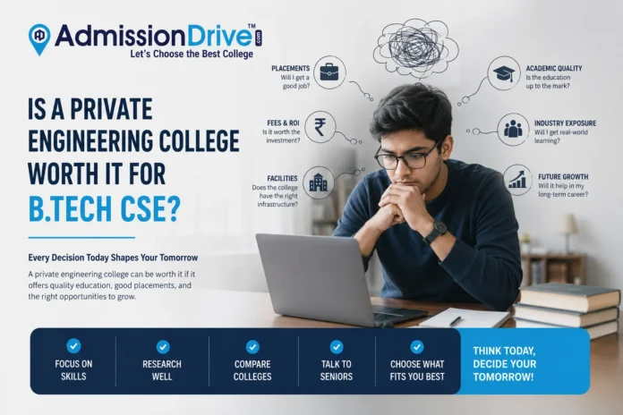 Is a Private Engineering College Worth It for B.Tech CSE? Complete Guide