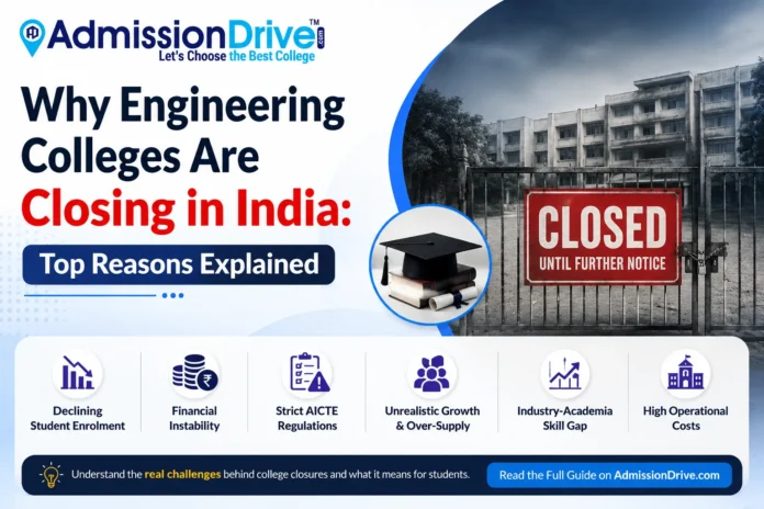 Why Engineering Colleges Are Closing in India: Top Reasons Explained