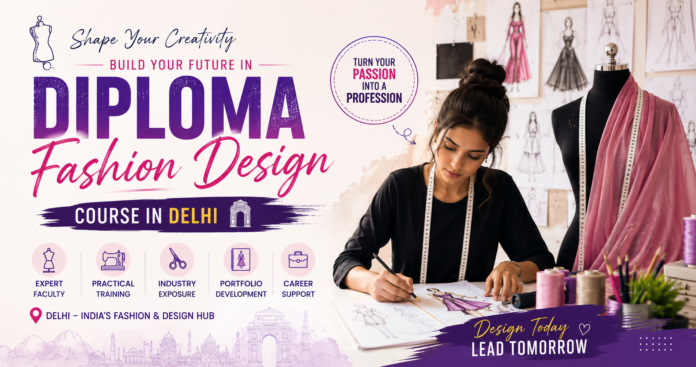 Diploma Fashion Design Course in Delhi